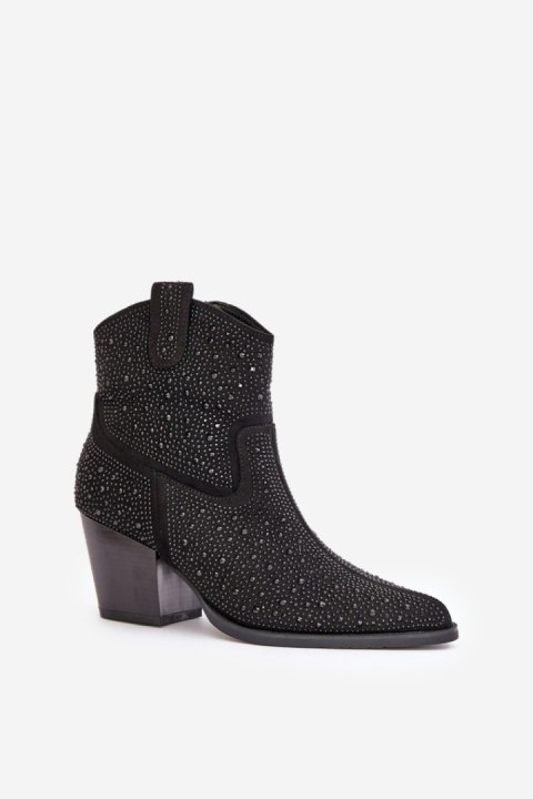 Botki Model S.Barski HY42-121 Black - Step in style Step in style