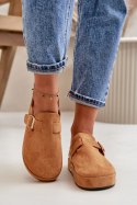 Kapcie Model Terilaina TL8-123 Camel - Step in style Step in style
