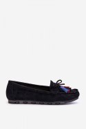 Mokasyny Model Dorine GS37 Black - Step in style Step in style