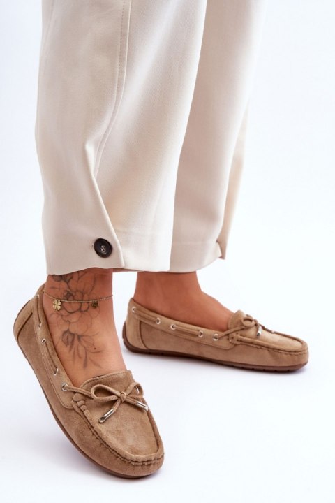 Mokasyny Model Si Passione FT246 Brown - Step in style Step in style Mokasyny Model Si Passione FT246 Brown - Step in style Step in style