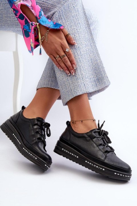 Półbuty Model S.Barski LR769A Black - Step in style Step in style Półbuty Model S.Barski LR769A Black - Step in style Step in style