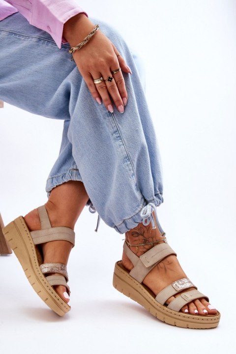 Sandały Model Fresh Look 23-46011 Beige - Step in style Step in style Sandały Model Fresh Look 23-46011 Beige - Step in style Step in style