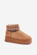 Śniegowce Model Avatharia 20226-4B Camel - Step in style Step in style