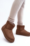 Śniegowce Model Big Star MM274161 Brown - Step in style Step in style