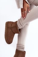 Śniegowce Model Big Star MM274161 Brown - Step in style Step in style