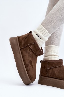 Śniegowce Model Caliksa UA-1855 Dark Green - Step in style Step in style
