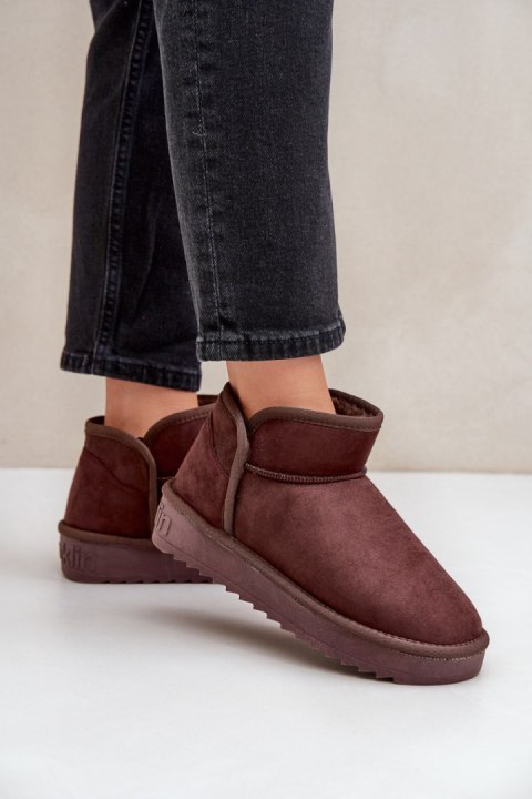Śniegowce Model D.Franklin DFSH370010 Czekolada - Step in style Step in style