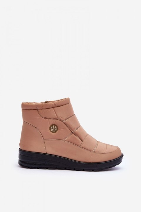 Śniegowce Model Helis 22SN26-5029 Beige - Step in style Step in style