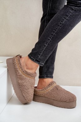 Śniegowce Model Mesirra MC-39 Dark Beige - Step in style Step in style