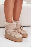 Śniegowce Model Silvara 8139 Beige - Step in style Step in style