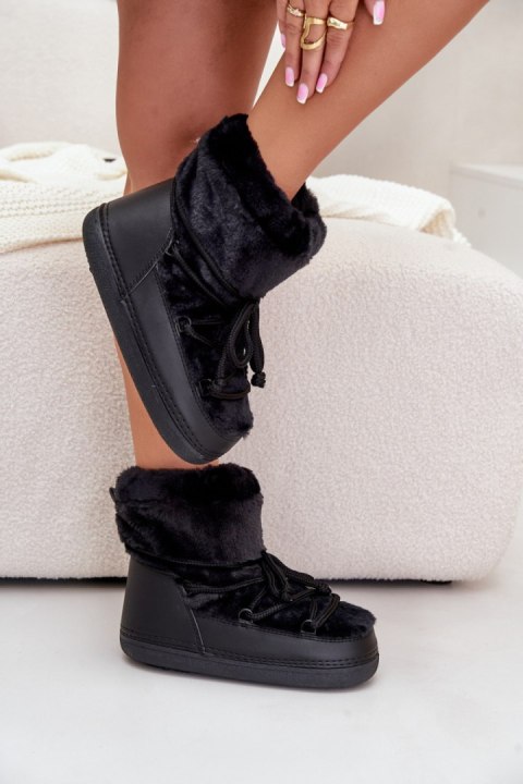 Śniegowce Model Silvara 8139 Black - Step in style Step in style