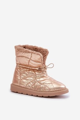 Śniegowce Model Vamidra 6433 Pink Gold - Step in style Step in style