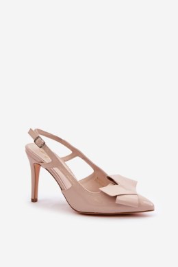 Szpilki Model Auroravia MVP351 Beige - Step in style Step in style
