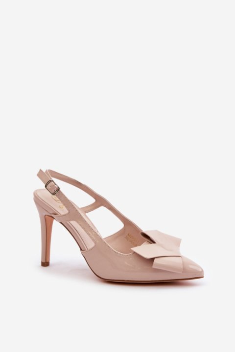 Szpilki Model Auroravia MVP351 Beige - Step in style Step in style