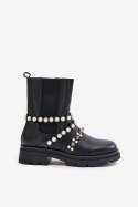 Sztyblety Model Sintitia U9AX58090-1 Black - Step in style Step in style