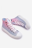Trampki Model Big Star LL274A191 Pink/Blue - Step in style Step in style