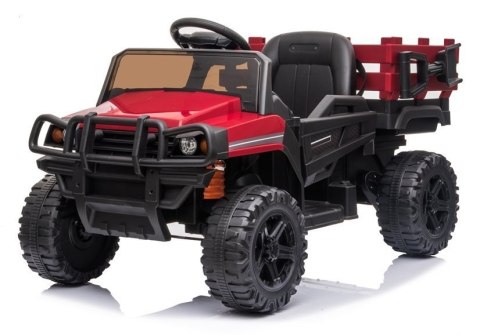 Auto na akumulator BDM0926 Dla Dzieci Światła LED MP3 Pilot Czerwony LEAN CARS