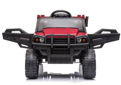 Auto na akumulator BDM0926 Dla Dzieci Światła LED MP3 Pilot Czerwony LEAN CARS