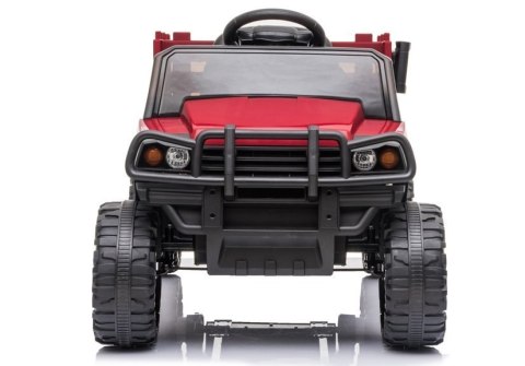 Auto na akumulator BDM0926 Dla Dzieci Światła LED MP3 Pilot Czerwony LEAN CARS