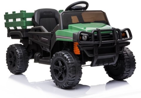 Auto na akumulator BDM0926 Dla Dzieci Światła LED MP3 Pilot Zielone LEAN CARS