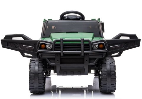 Auto na akumulator BDM0926 Dla Dzieci Światła LED MP3 Pilot Zielone LEAN CARS