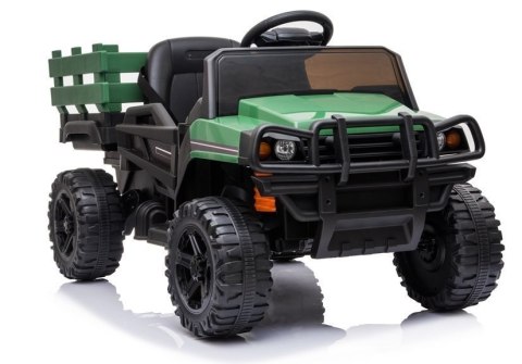 Auto na akumulator BDM0926 Dla Dzieci Światła LED MP3 Pilot Zielone LEAN CARS