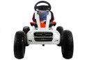 Gokart na Akumulator DK-G01 Biały LEAN CARS