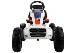 Gokart na Akumulator DK-G01 Biały LEAN CARS