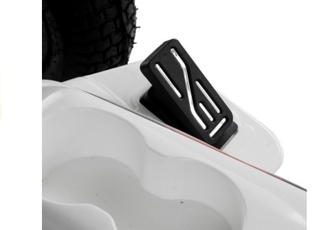 Gokart na Akumulator DK-G01 Biały LEAN CARS