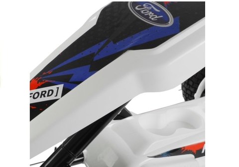 Gokart na Akumulator DK-G01 Biały LEAN CARS