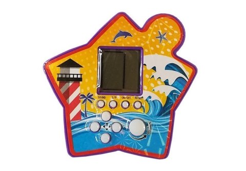 Gra Elektroniczna Kieszonkowa Tetris Fioletowy LEAN TOYS Gra Elektroniczna Kieszonkowa Tetris Fioletowy LEAN TOYS