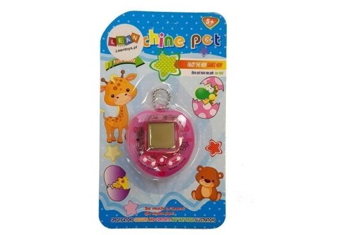 Gra Elektroniczna Tamagotchi Różowa z krótkim łańcuszkiem LEAN TOYS Gra Elektroniczna Tamagotchi Różowa z krótkim łańcuszkiem LEAN TOYS