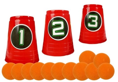 Karabin Pistolet Na Miękkie Kulki Kubeczki LEAN Toys Karabin Pistolet Na Miękkie Kulki Kubeczki LEAN Toys