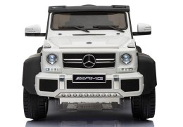 Pojazd Na Akumulator Mercedes 6x45W Biały MP4 LEAN CARS