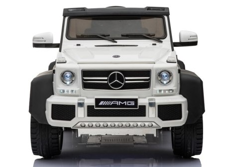 Pojazd Na Akumulator Mercedes 6x45W Biały MP4 LEAN CARS Pojazd Na Akumulator Mercedes 6x45W Biały MP4 LEAN CARS