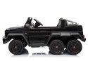 Pojazd Na Akumulator Mercedes 6x45W Czarny MP4 LEAN CARS Pojazd Na Akumulator Mercedes 6x45W Czarny MP4 LEAN CARS