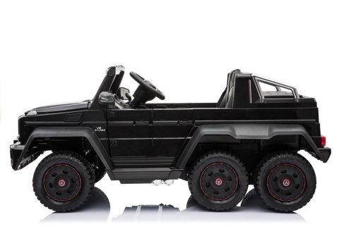 Pojazd Na Akumulator Mercedes 6x45W Czarny MP4 LEAN CARS Pojazd Na Akumulator Mercedes 6x45W Czarny MP4 LEAN CARS