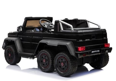 Pojazd Na Akumulator Mercedes 6x45W Czarny MP4 LEAN CARS Pojazd Na Akumulator Mercedes 6x45W Czarny MP4 LEAN CARS