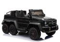 Pojazd Na Akumulator Mercedes 6x45W Czarny MP4 LEAN CARS Pojazd Na Akumulator Mercedes 6x45W Czarny MP4 LEAN CARS
