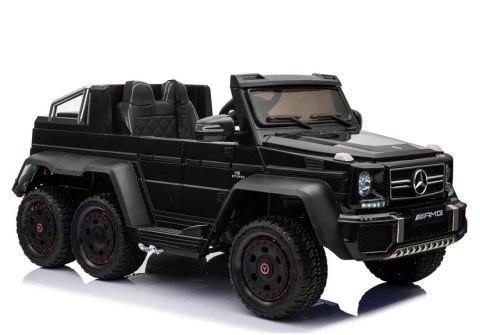 Pojazd Na Akumulator Mercedes 6x45W Czarny MP4 LEAN CARS Pojazd Na Akumulator Mercedes 6x45W Czarny MP4 LEAN CARS