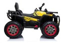 Quad na Akumulator XMX607 Żółty LEAN CARS Quad na Akumulator XMX607 Żółty LEAN CARS