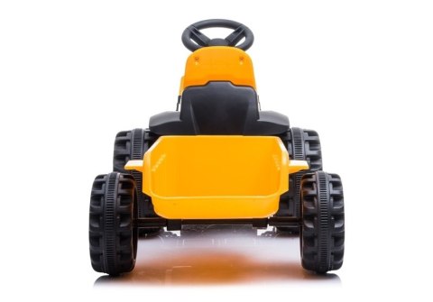 Traktor z Przyczepą na Akumulator TR1908T Żółty LEAN CARS