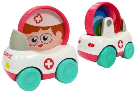Zestaw Autek Dla Dziecka 3 elementy Policja Straż Pogotowie LEAN Toys Zestaw Autek Dla Dziecka 3 elementy Policja Straż Pogotowie LEAN Toys