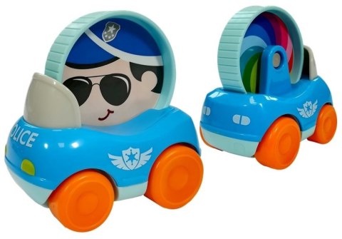 Zestaw Autek Dla Dziecka 3 elementy Policja Straż Pogotowie LEAN Toys Zestaw Autek Dla Dziecka 3 elementy Policja Straż Pogotowie LEAN Toys