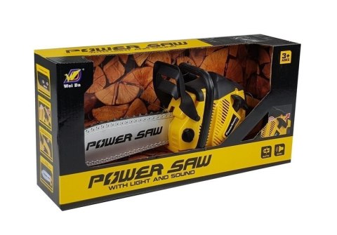 Zestaw Majsterkowicza Dla Dzieci Piła Łańcuchowa Na Baterie LEAN Toys Zestaw Majsterkowicza Dla Dzieci Piła Łańcuchowa Na Baterie LEAN Toys