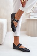 Baleriny Model Azirae 6689 Black Lakiert - Step in style Step in style Baleriny Model Azirae 6689 Black Lakiert - Step in style Step in style