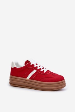Buty Sportowe Model Dravinnia PC2802 Red - Step in style Step in style