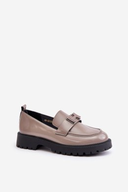 Mokasyny Model Vinceza 62187 Grey - Step in style Step in style