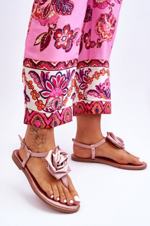 Sandały Japonki Model Carisma QQ-137 Nude - Step in style Step in style