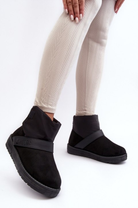 Śniegowce Model Big Star MM274151 Black - Step in style Step in style